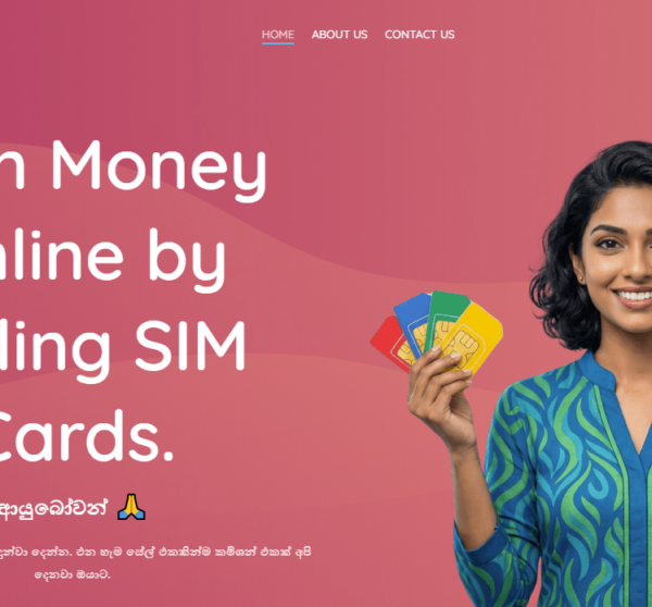 SIM Sales Referral Earning Platform
